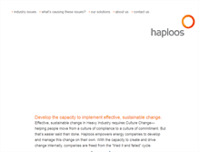 Tablet Screenshot of haploos.com